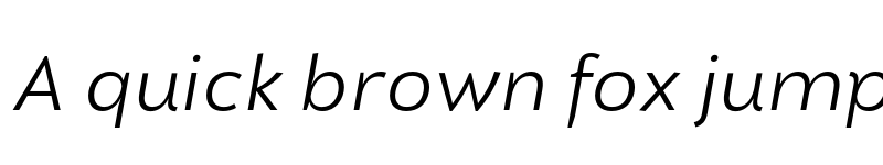 Preview of FONTSPRING DEMO - Grosen Light Italic font