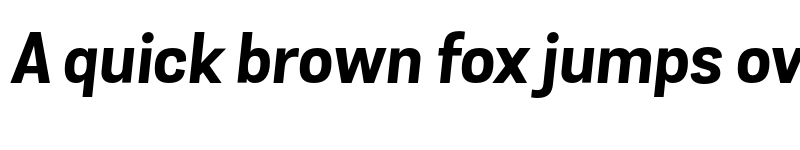 Preview of FONTSPRING DEMO - Grota Sans Alt Bold Bold Italic font