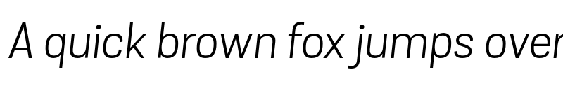 Preview of FONTSPRING DEMO - Grota Sans Alt Book Italic font