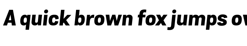 Preview of FONTSPRING DEMO - Grota Sans Alt ExtraBold ExtraBold Italic font