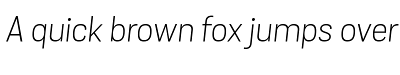 Preview of FONTSPRING DEMO - Grota Sans Alt Light Light Italic font