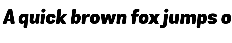 Preview of FONTSPRING DEMO - Grota Sans Alt Rd Black Italic font