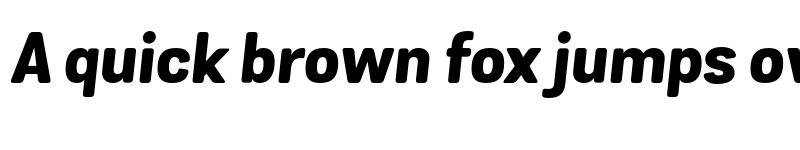 Preview of FONTSPRING DEMO - Grota Sans Alt Rd Extra Bold Italic font