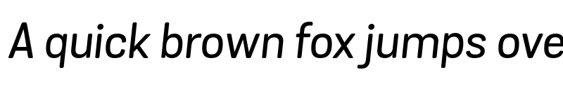 Preview of FONTSPRING DEMO - Grota Sans Alt Rd Medium Italic font