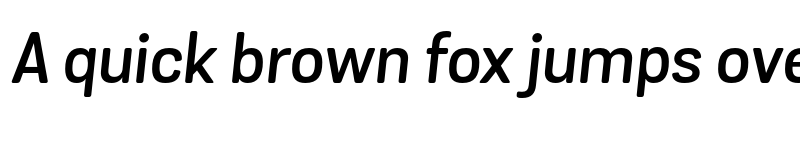 Preview of FONTSPRING DEMO - Grota Sans Alt Rd Semi Bold Italic font