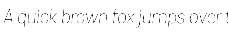 Preview of FONTSPRING DEMO - Grota Sans Alt Rd Thin Italic font