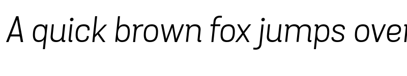 Preview of FONTSPRING DEMO - Grota Sans Book Italic font