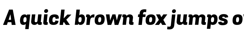 Preview of FONTSPRING DEMO - Grota Sans ExtraBold ExtraBold Italic font