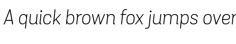 Preview of FONTSPRING DEMO - Grota Sans Light Light Italic font