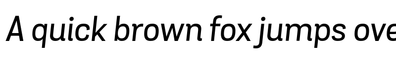 Preview of FONTSPRING DEMO - Grota Sans Medium Medium Italic font