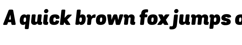 Preview of FONTSPRING DEMO - Grota Sans Rd Black Italic font