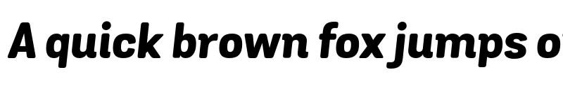 Preview of FONTSPRING DEMO - Grota Sans Rd Extra Bold Italic font