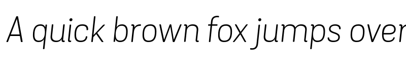 Preview of FONTSPRING DEMO - Grota Sans Rd Light Italic font