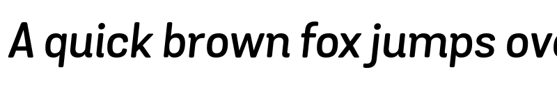 Preview of FONTSPRING DEMO - Grota Sans Rd Semi Bold Italic font