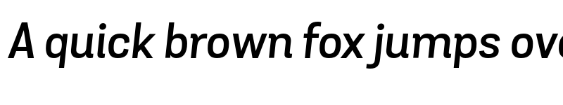 Preview of FONTSPRING DEMO - Grota Sans SemiBold SemiBold Italic font