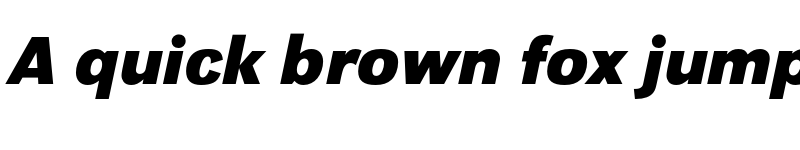 Preview of FONTSPRING DEMO - Grotesk FS Bold Italic font