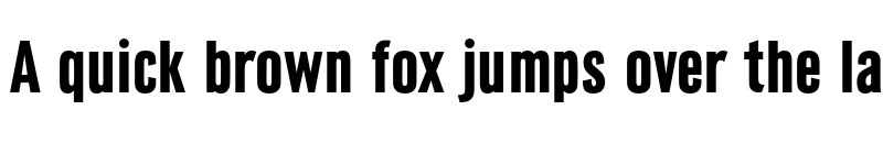 Preview of FONTSPRING DEMO - Grotesk FS Condensed Bold font