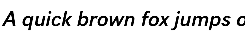 Preview of FONTSPRING DEMO - Grotesk FS Italic font