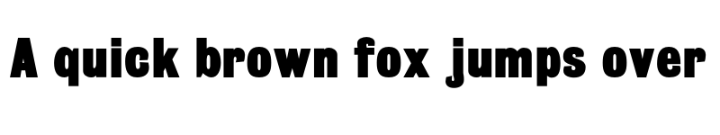 Preview of FONTSPRING DEMO - Grotesque Bold font