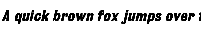 Preview of FONTSPRING DEMO - Grotesque Italic Regular font