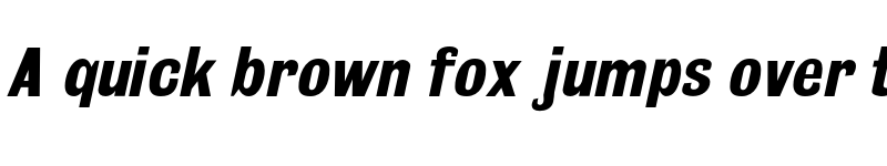 Preview of FONTSPRING DEMO - GrotesqueItalic Regular font