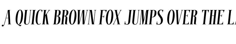 Preview of FONTSPRING DEMO - Gruesome Slant Regular font