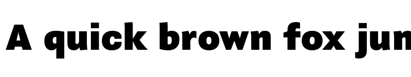 Preview of FONTSPRING DEMO - Guanabara Sans Black Regular font