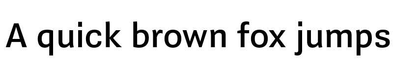 Preview of FONTSPRING DEMO - Guanabara Sans Medium Regular font