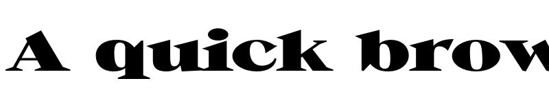 Preview of FONTSPRING DEMO - Guau Bold Expanded Regular font