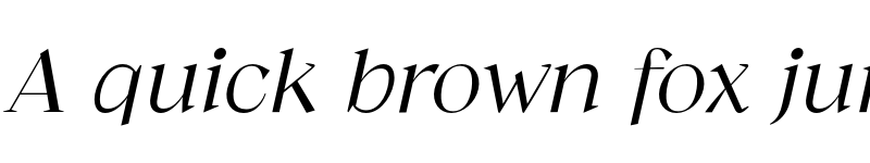 Preview of FONTSPRING DEMO - Guau Light Italic Regular font