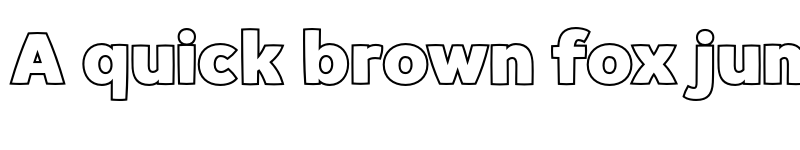 Preview of FONTSPRING DEMO - Habanera Extras Outline Regular font