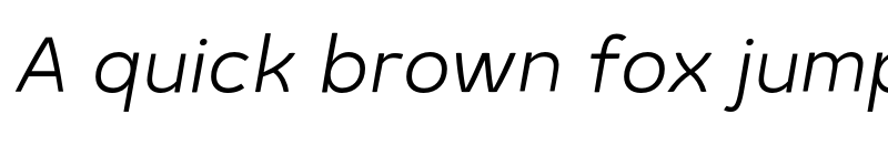 Preview of FONTSPRING DEMO - Habanera Light Italic font