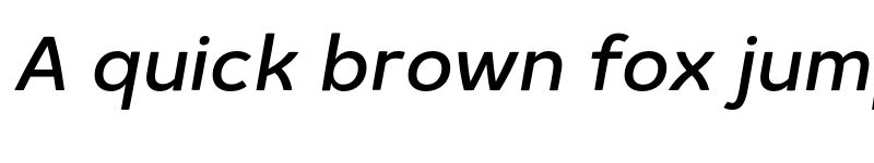 Preview of FONTSPRING DEMO - Habanera Medium Italic font