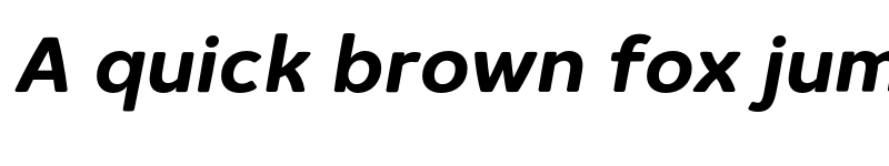 Preview of FONTSPRING DEMO - Habanera Rounded Bold Italic font