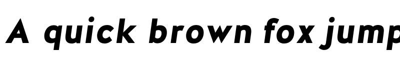 Preview of FONTSPRING DEMO - Halis GR Black Italic font