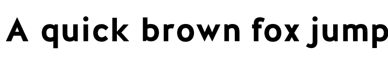 Preview of FONTSPRING DEMO - Halis GR Bold Regular font