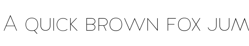 Preview of FONTSPRING DEMO - Halis GR S Thin Regular font