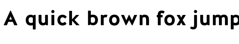 Preview of FONTSPRING DEMO - Halis R Bold Regular font