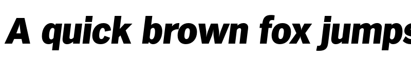 Preview of FONTSPRING DEMO - Hamburg Serial Heavy Italic font