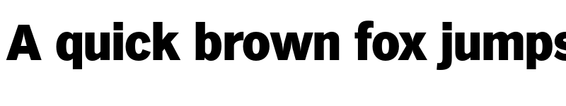 Preview of FONTSPRING DEMO - Hamburg Serial Heavy Regular font