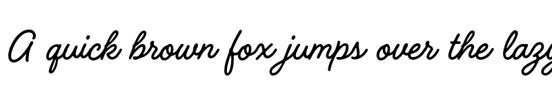 Preview of FONTSPRING DEMO - Handelson Three Regular font