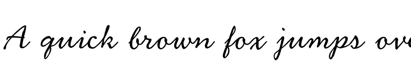 Preview of FONTSPRING DEMO - Handsome Pro Nib Regular font