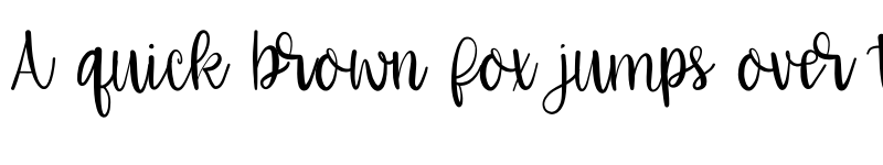 Preview of FONTSPRING DEMO - HarleyQ Regular font