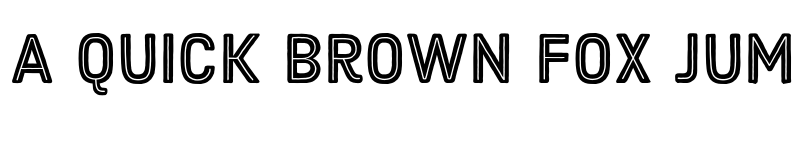 Preview of FONTSPRING DEMO - Harman Sans Inline Regular font