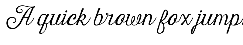 Preview of FONTSPRING DEMO - Harman Script Regular font