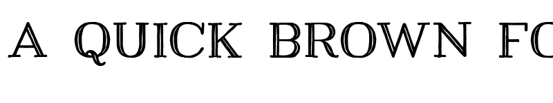 Preview of FONTSPRING DEMO - Harman Slab Inline Regular font