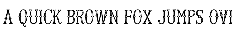 Preview of FONTSPRING DEMO - Harman Western Inline Regular font