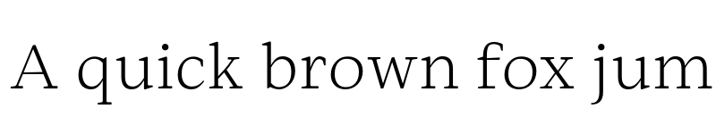 Preview of FONTSPRING DEMO - Hartia Regular Regular font