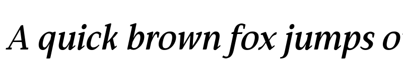 Preview of FONTSPRING DEMO - Hartia Semi Bold Italic Italic font