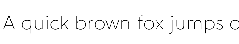 Preview of FONTSPRING DEMO - Hartwell thin Regular font